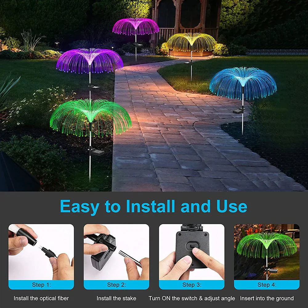 Neptuna | Solar Powered Jellyfish Lights Waterproof