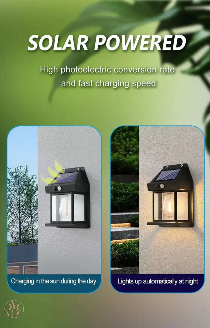 Veranda | Solar Wall Light Wireless Sensor Ip65 Rated (Pack of 2)